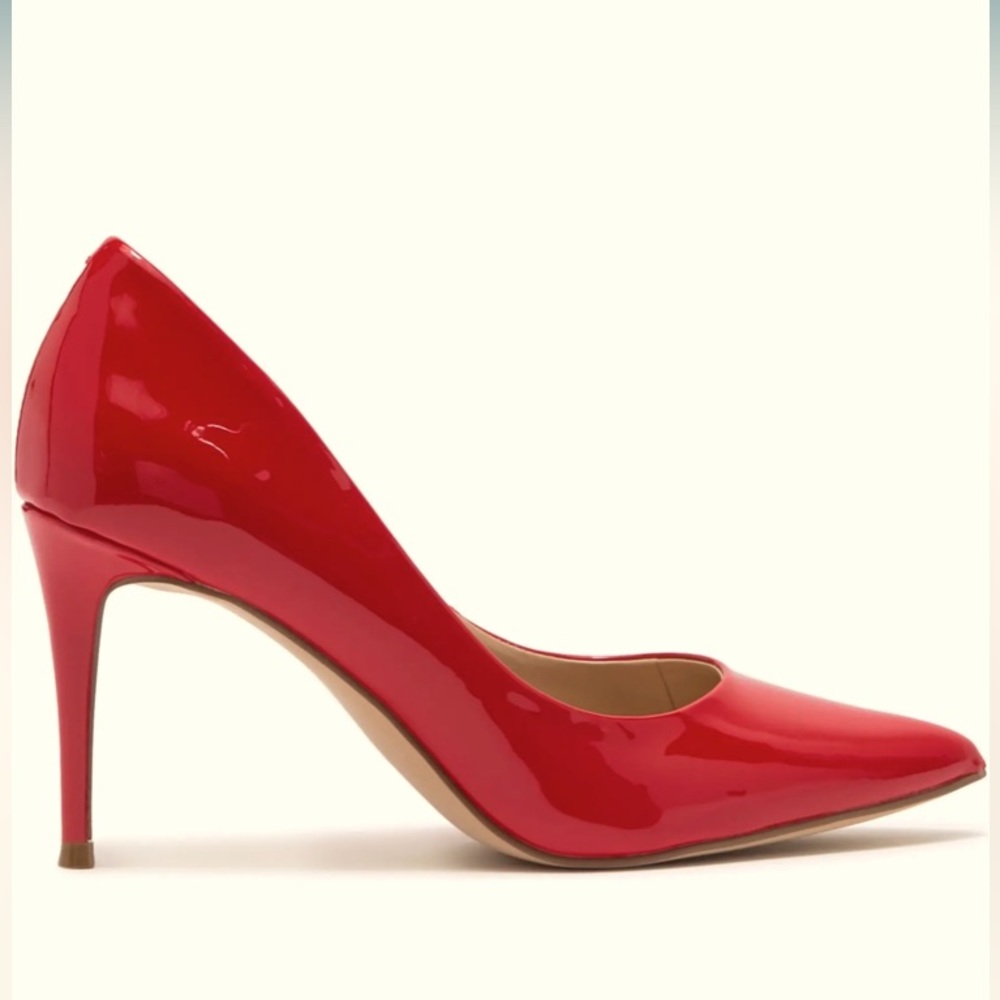 Steve Madden (Blood Red) Pumps. These heels are blood red color